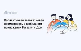 Коллективная заявка в Госуслуги.Дом
